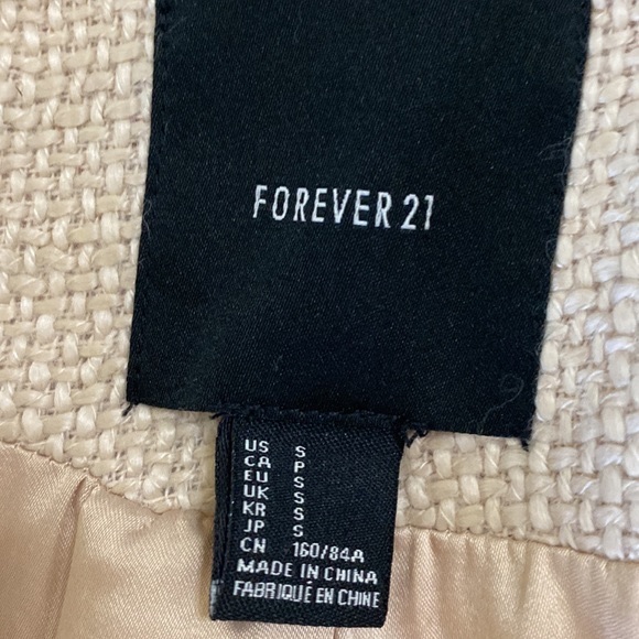 Forever 21 neutral jacket - Picture 5 of 6